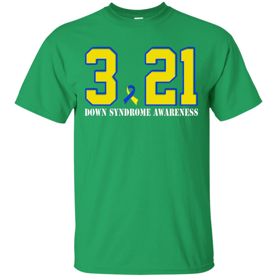 March 21st Down Syndrome Awareness T-shirt Irish Green