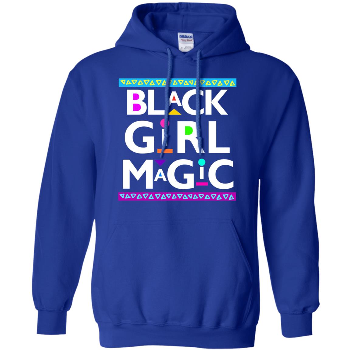 Black Girl Magic T-shirt Women_s Black History Royal