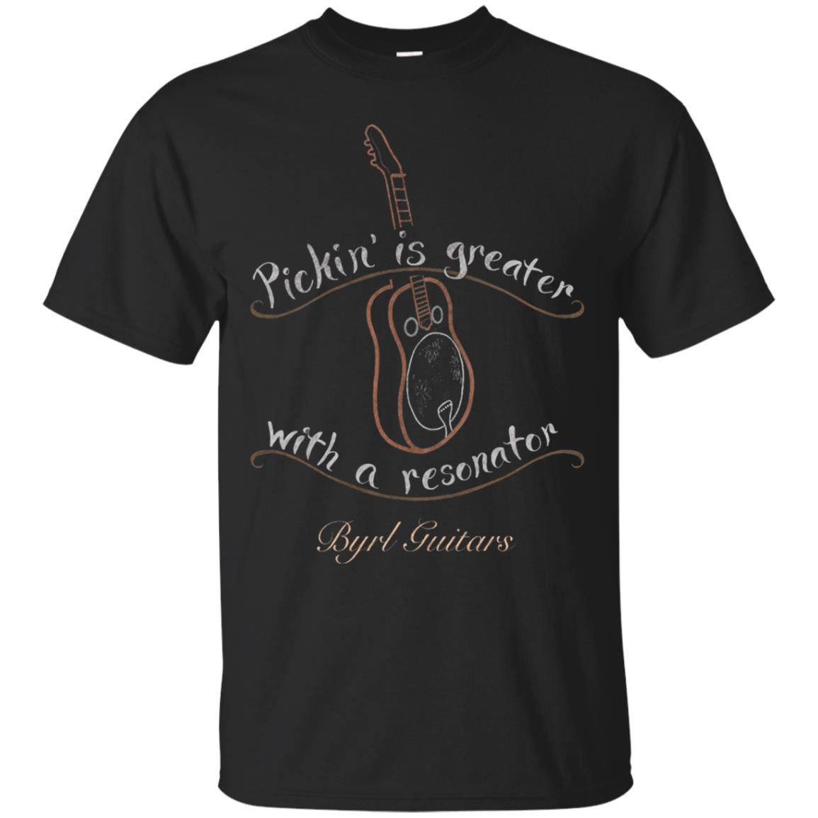 Funny Guitar Shirt Picking Is Greater With A Reasonator Black