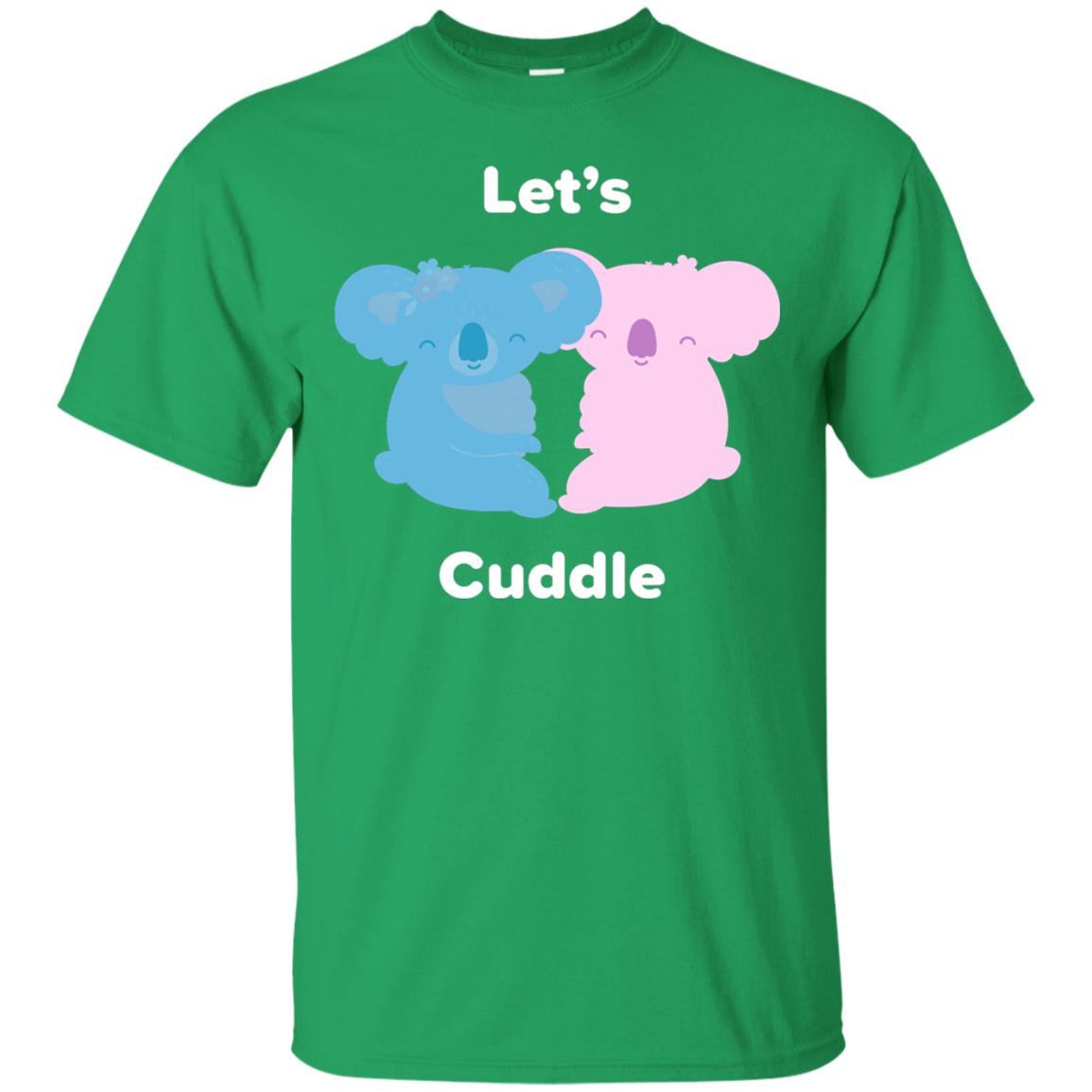 Lets Cuddle Koala Bear T-shirt Irish Green