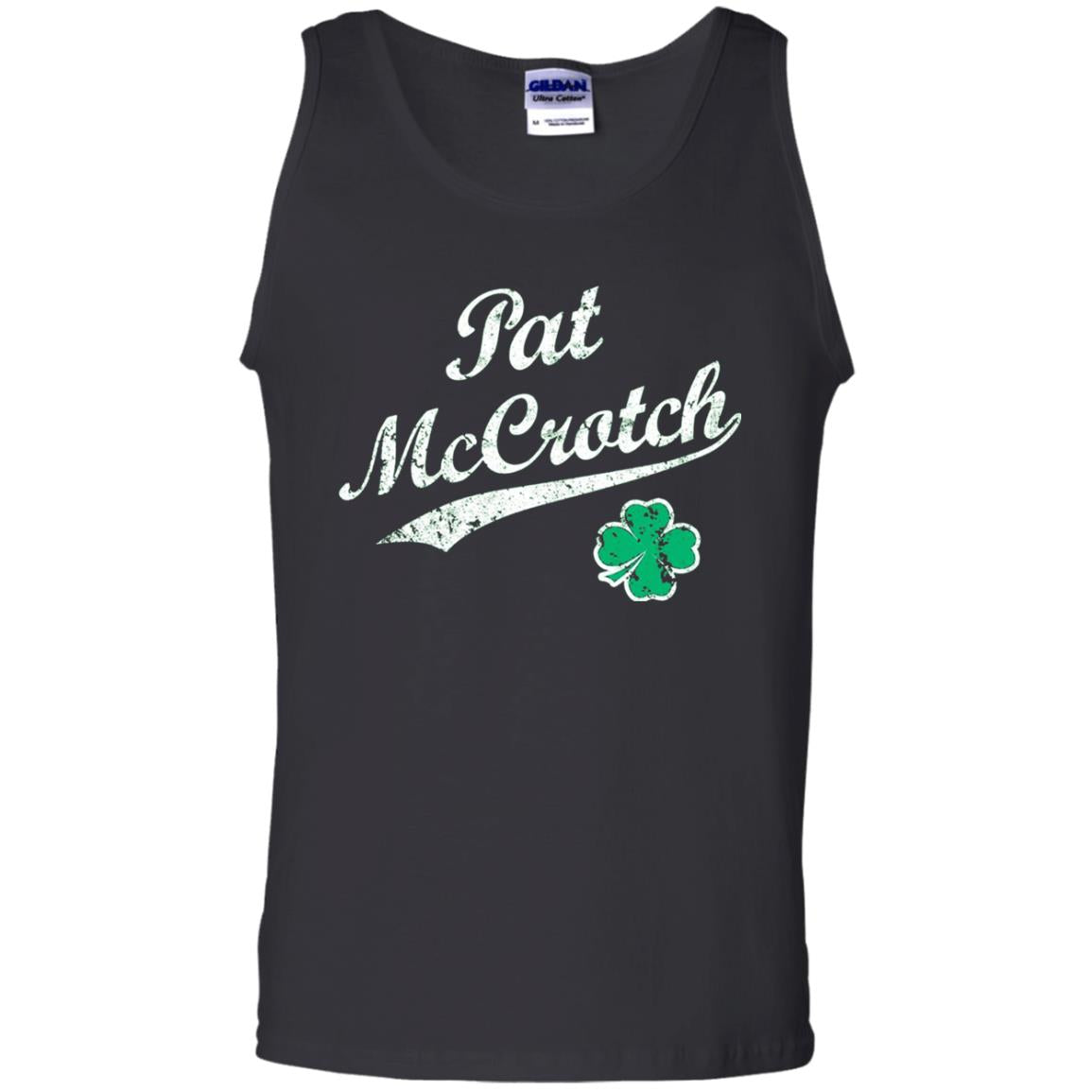 Pat Mccrotch Funny St Patricks Day T-shirt Black