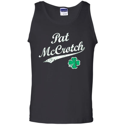 Pat Mccrotch Funny St Patricks Day T-shirt Black