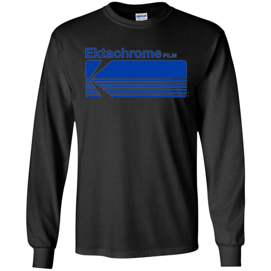 Logo T-shirt Vintage Ektachrome Film Black