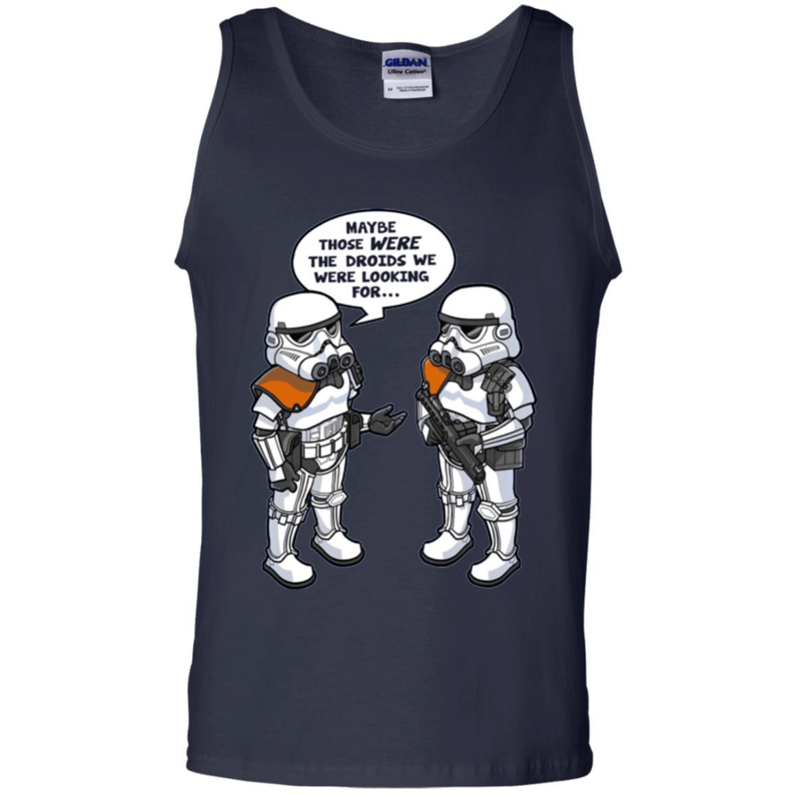 Film T-shirt Wrong Droids Comic Graphic Navy