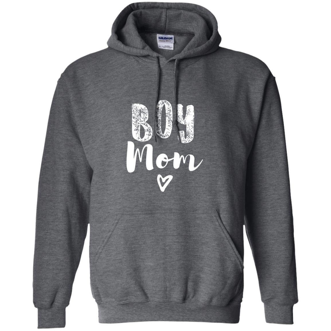 Cute Boy Mom T-shirt Dark Heather