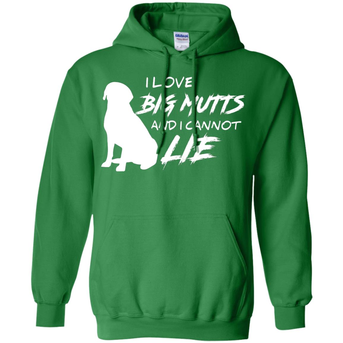 Dog Lover T-shirt I Love Big Mutts And I Cannot Lie Irish Green