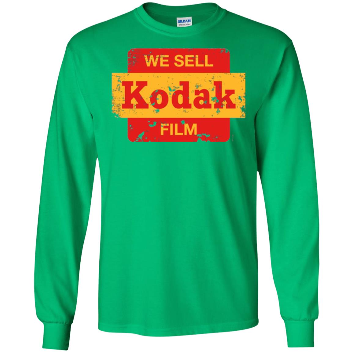 Film T-shirt Vintage We Sell Kodak Film Irish Green
