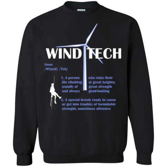 Wind Tech Definition T-shirt Black