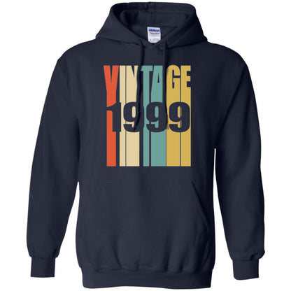 Brithday T-shirt Retro Vintage 1999 Navy