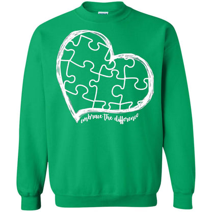 Autism Awareness Embrace Differences Shirt Irish Green