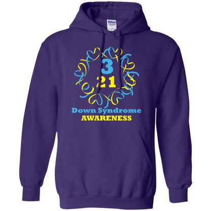 Down Syndrome Awareness T Shirt Purple