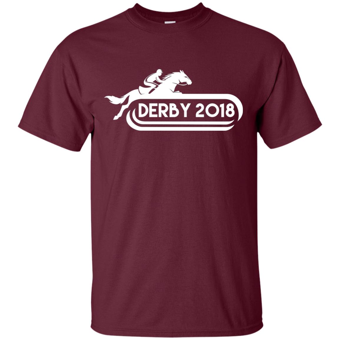 Derby 2018 Shirt Derby 2018 Horse Racing Maroon