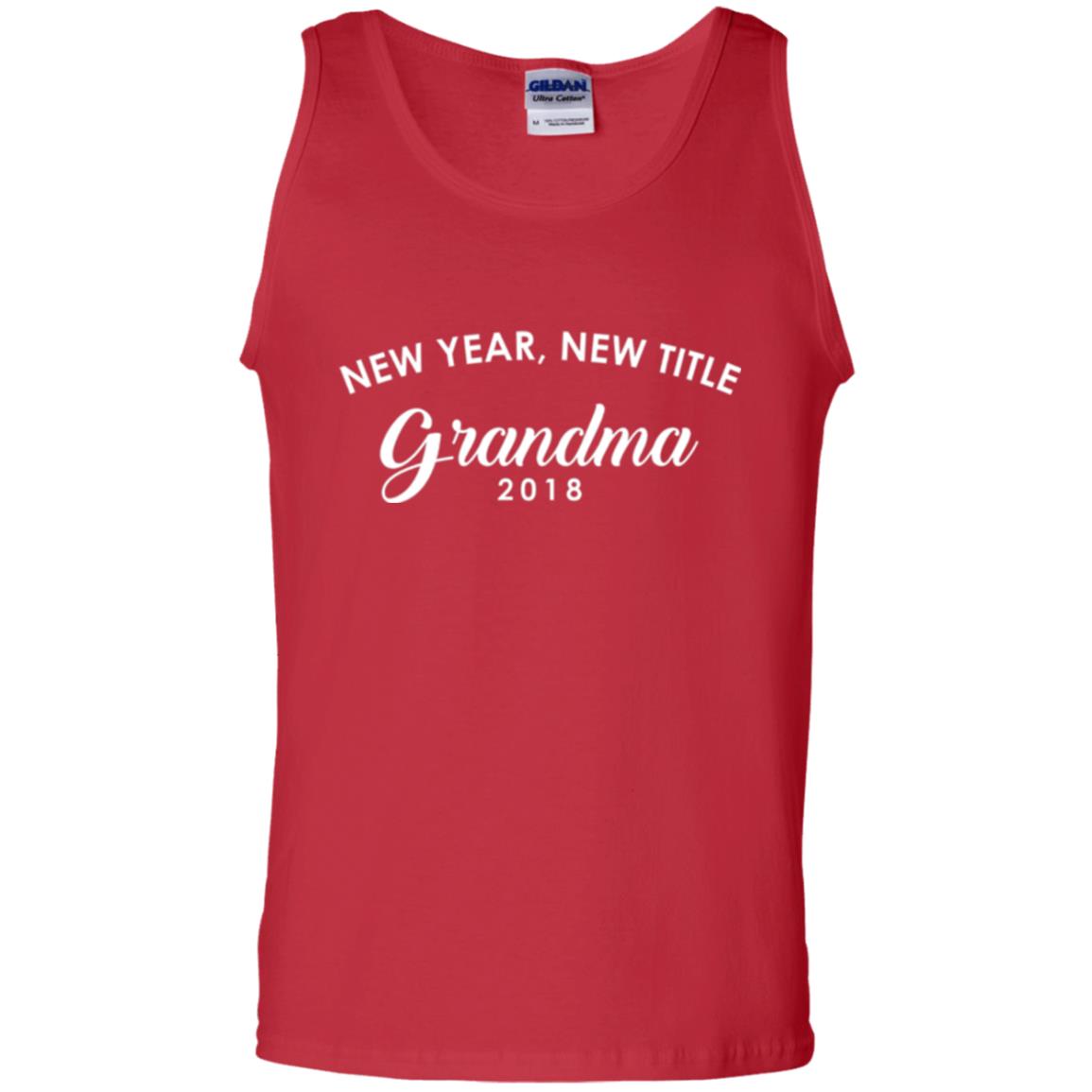 Nana T-shirt New Years New Title Grandma Pregnancy Announcement 2018 Red