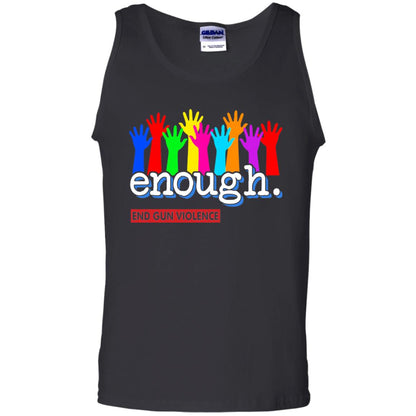 End Gun Violence Enough Gun Control T-shirt Black