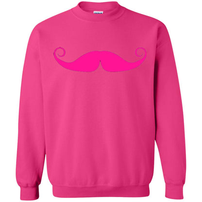 Pink Mustache T-shirt Funny Gift For Men Heliconia