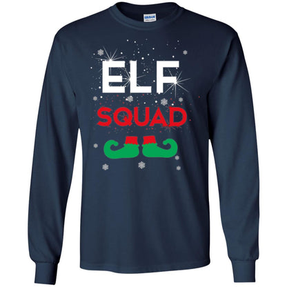 Christmas T-shirt Elf Squad Navy