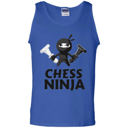 Funny Chess Ninja T-shirt Royal