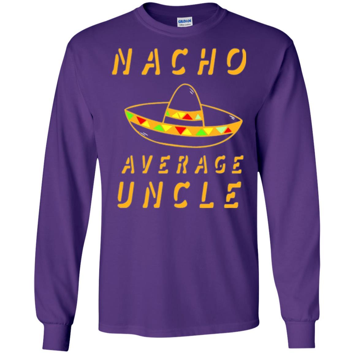 Family T-shirt Not Your Average Uncle Purple