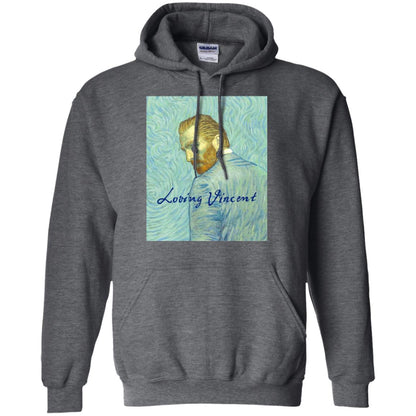 Movie Poster T-shirt Loving Vincent Dark Heather