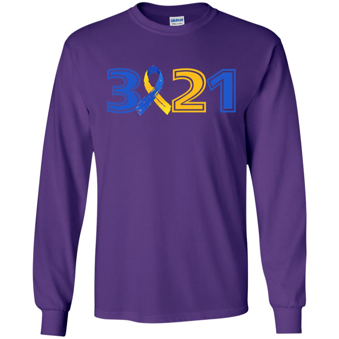 Awareness March 21 World Down Syndrome Day T-shirt Purple