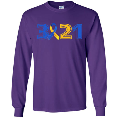 Awareness March 21 World Down Syndrome Day T-shirt Purple