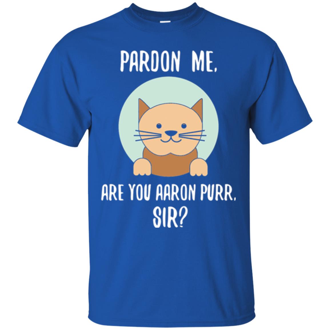The Hamilton Cat T-shirt Pardon Me Royal