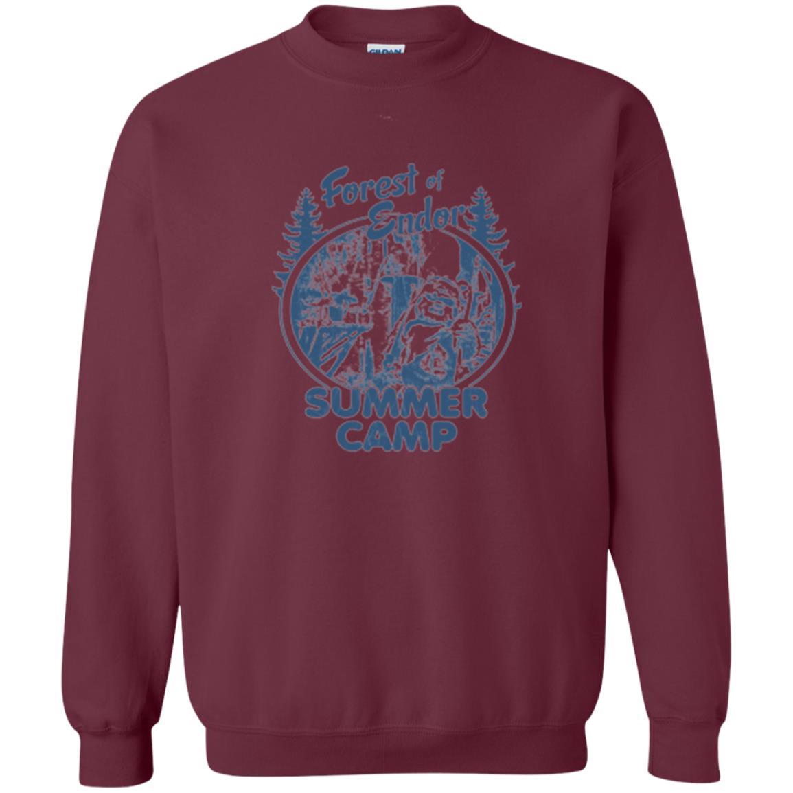Film T-shirt Wicket Ewoks Endor Forest Summer Camp Maroon
