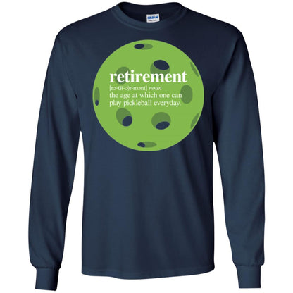 Pickleball T-shirt Retirement Definition T-shirt