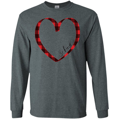 Be Kind Inspirational Motivational T-shirt Dark Heather