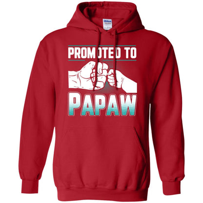Promoted To Papaw Papa T-shirt Red