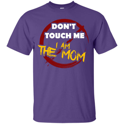 Mommy Shirt Warning Dont Touch Me I Am The Mom Purple