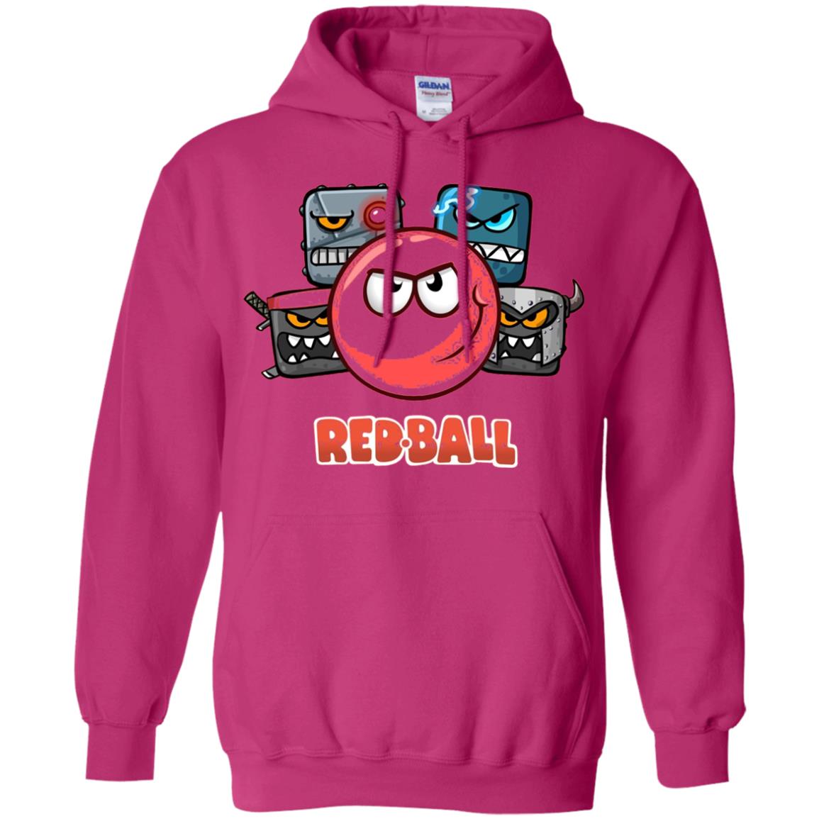 Red Ball 4 The Crew Game Lover T-shirt Heliconia