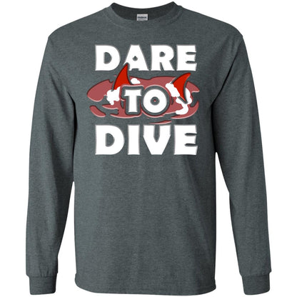 Every Day Of Dare To Dive Shark T-shirt 2018 Dark Heather
