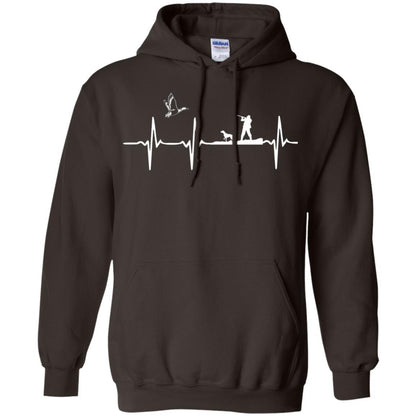 Hunter T-shirt Duck Hunting Waterfowl Dark Chocolate