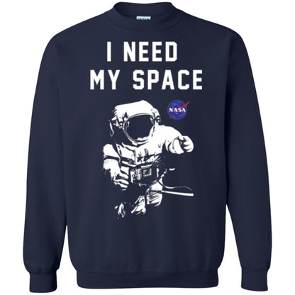 Astronaut T-shirt I Need My Space T-shirt Navy