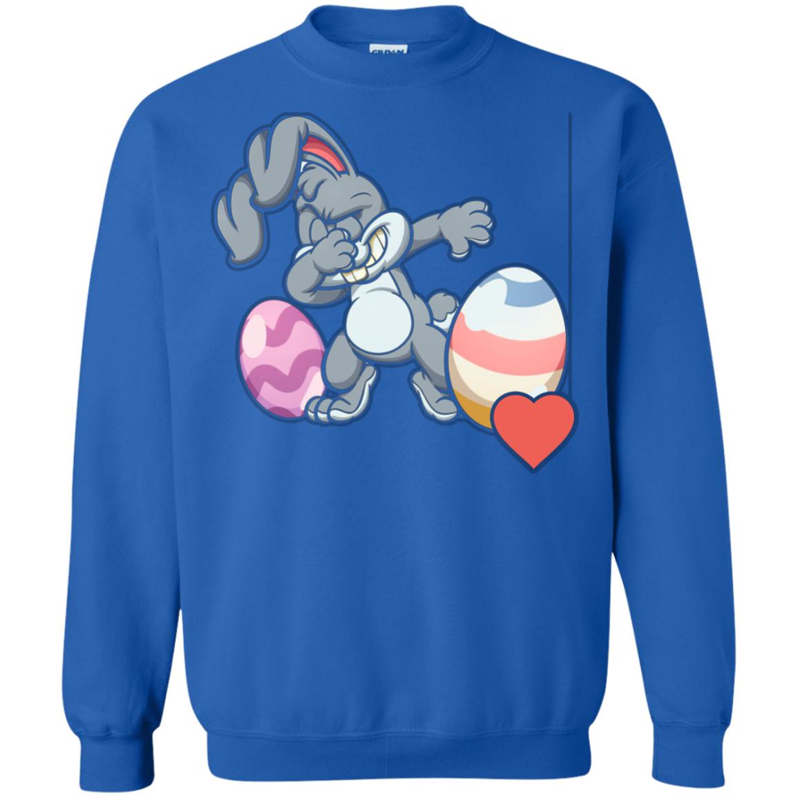 Easter Bunny Dabbing Gift Shirt Easter Holiday Royal