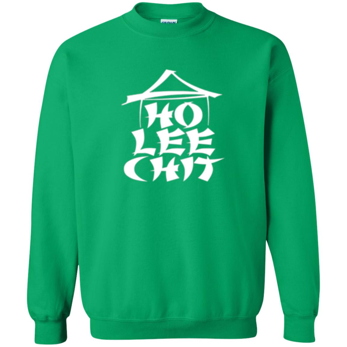 Funny Holy Chinese Words T-shirt Ho Lee Chit Irish Green