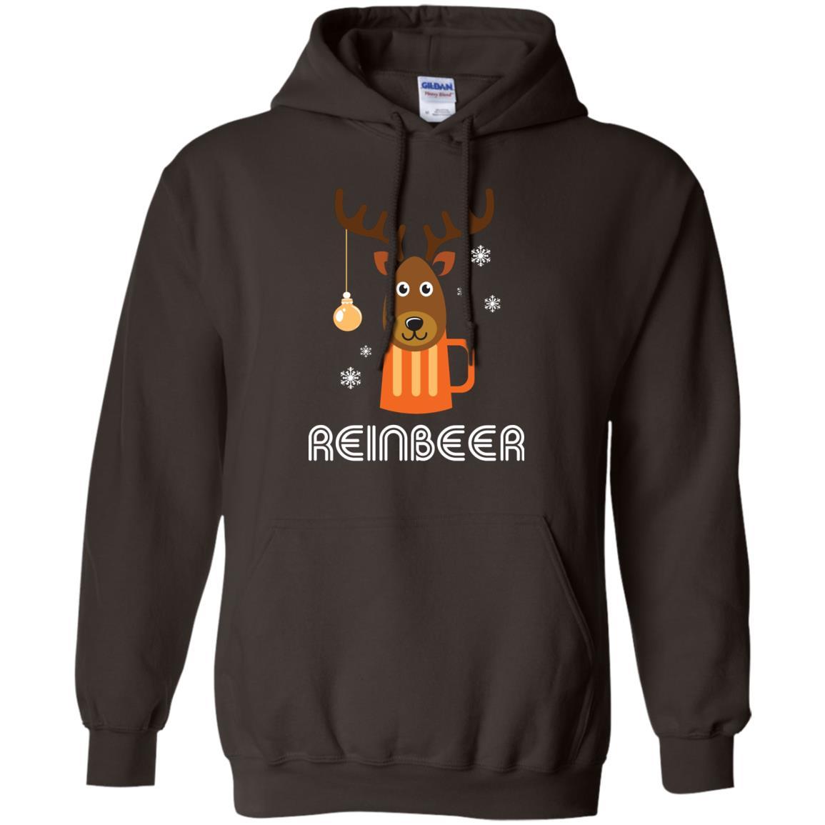 Christmas T-shirt Reinbeer Dark Chocolate