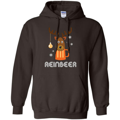 Christmas T-shirt Reinbeer Dark Chocolate