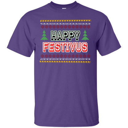 Happy Festivus X-mas Gift Shirt Purple