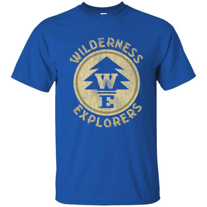 Wilderness Explorer Badge Graphic T-shirt Royal