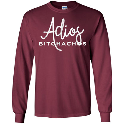 Adios Bitchachos Funny Cinco De Mayo T-shirt Maroon
