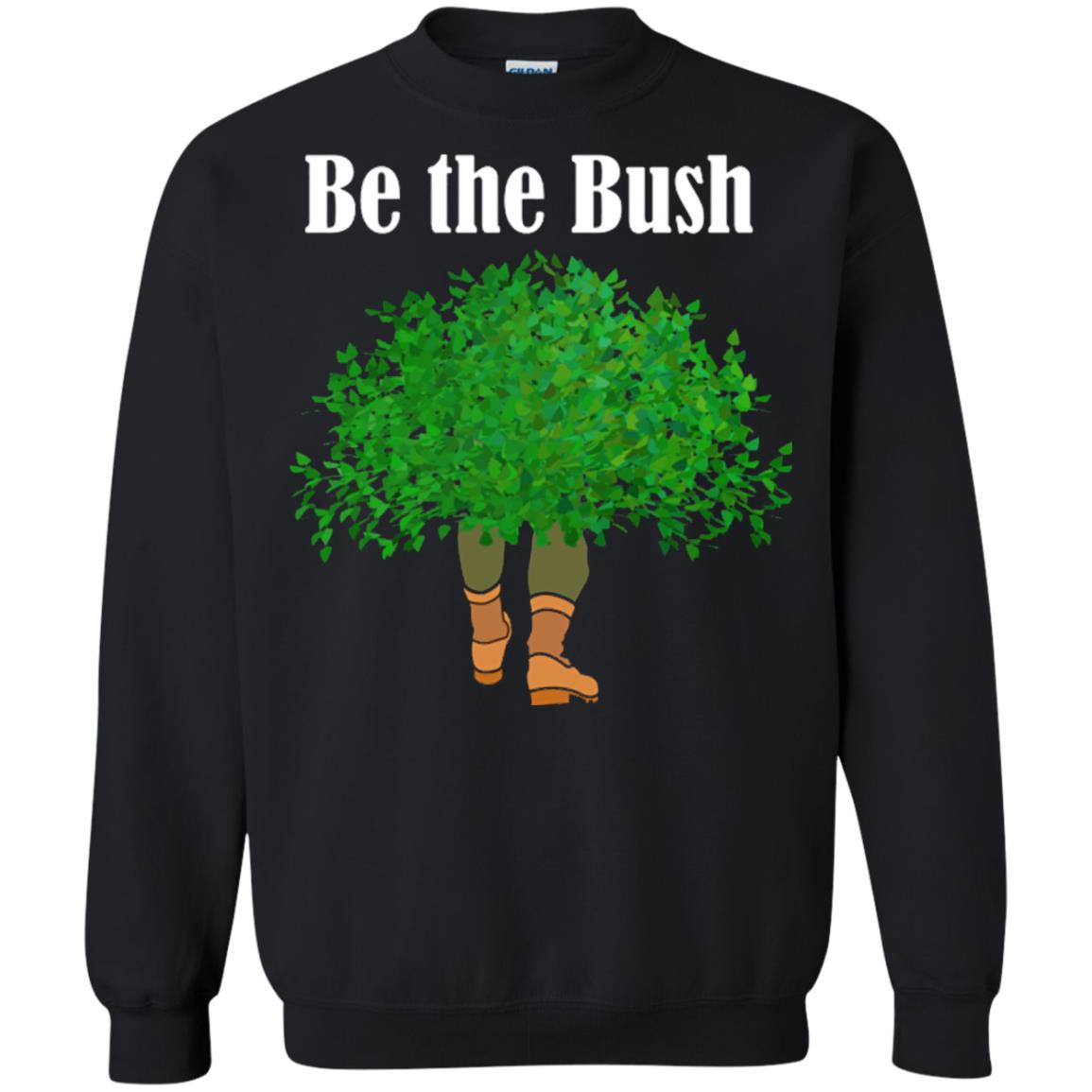 Be The Bush Camper Gamers Player Shirt Black