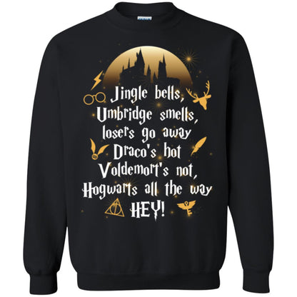 Jingle Bells Umbride Bells Losers Go Away Harry Potter Song T-shirtG180 Gildan Crewneck Pullover Sweatshirt 8 oz.