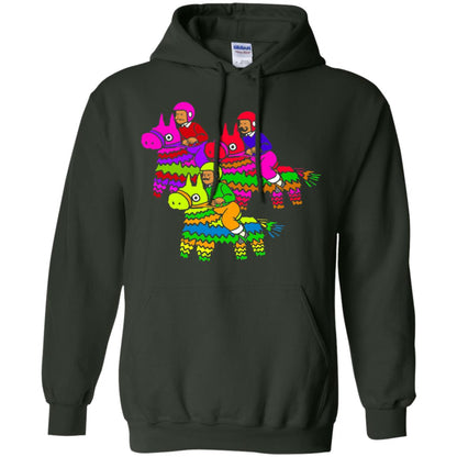 Cinco De Derby Pinata Jockeys Horse Race T-shirt Forest Green