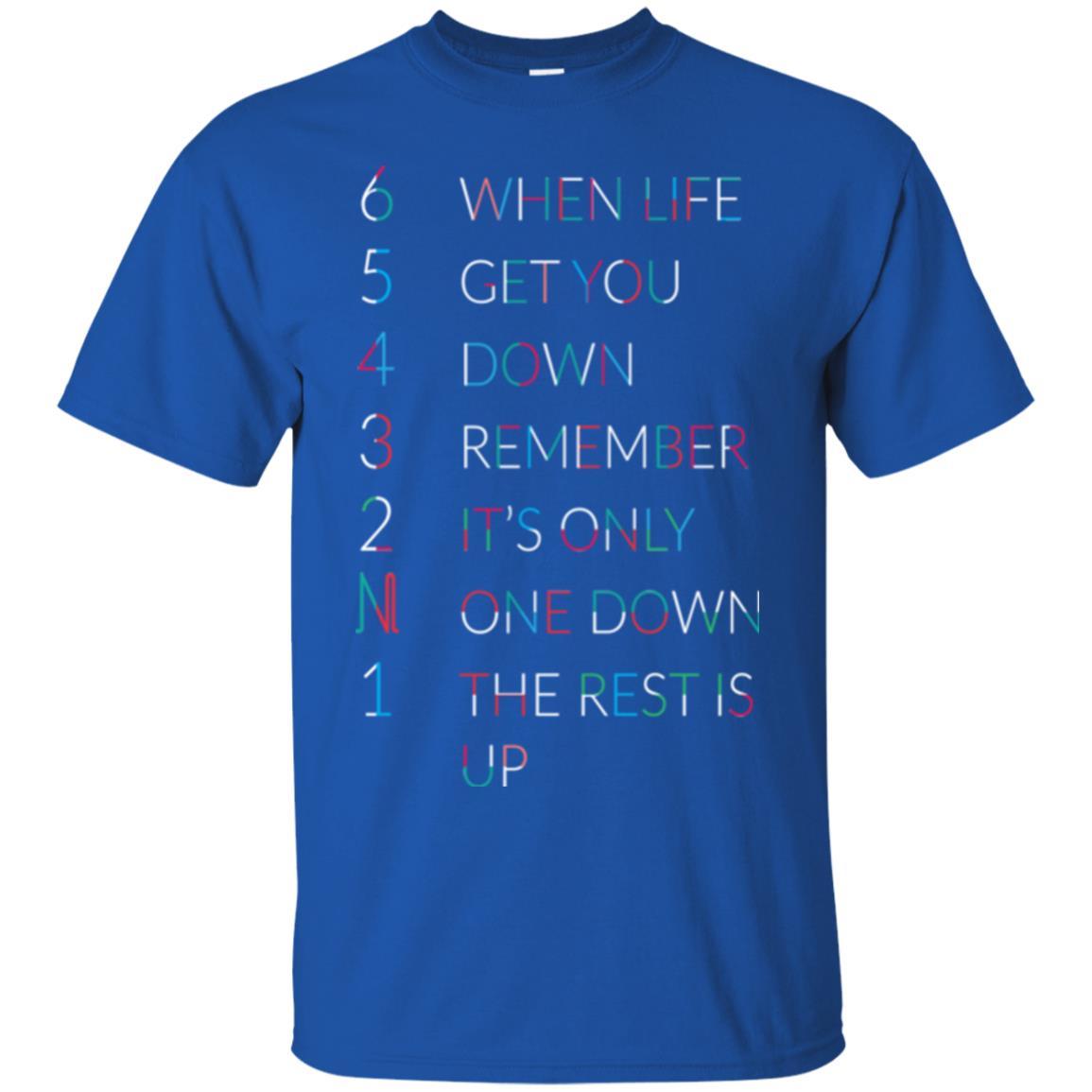 Motorcycles T-shirt 65432n1 Gear T-shirt Royal