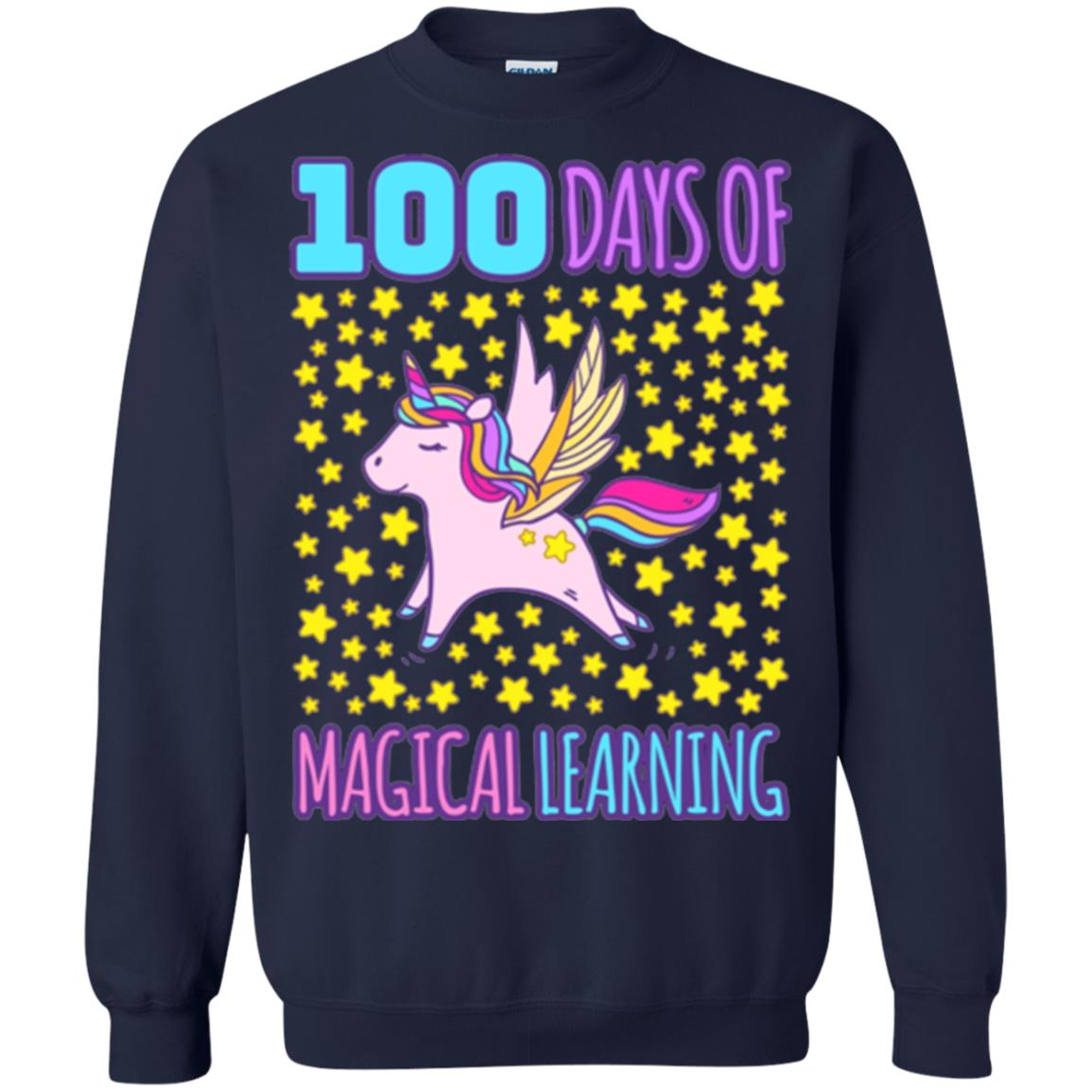Children T-shirt Adorable 100th Day Of School Navy