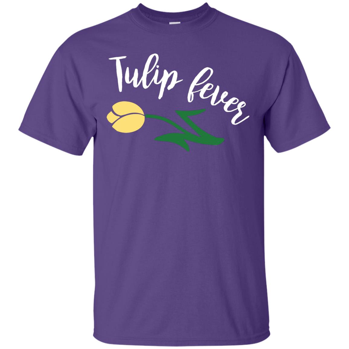 Tulip Fever Gardening T-shirt Purple