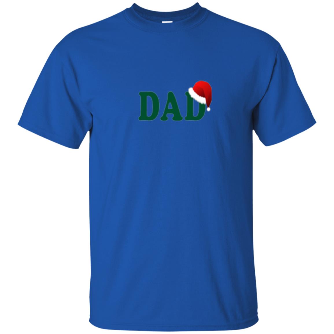 Christmas T-shirt Dad Santa Royal
