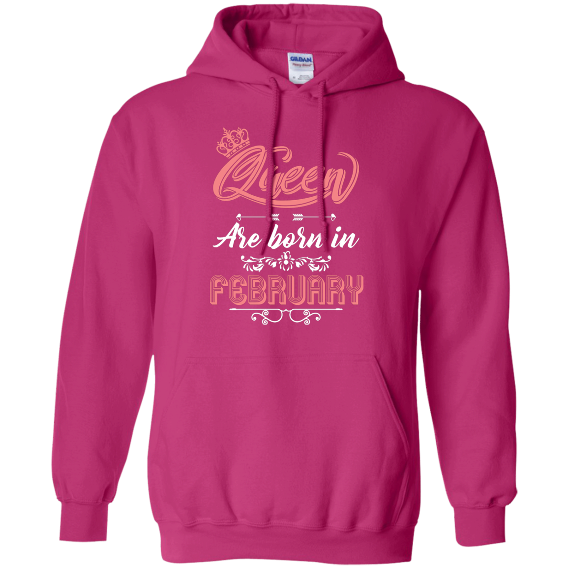 Brithday T-Shirt Queen Are Born In February Heliconia